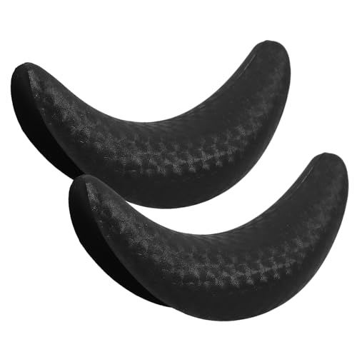 Homoyoyo 2 Stück Nackenstützkissen Shampoo Waschbecken Sanft Gepolstert Ergonomisch Hautfreundlich Schwarz für Salon und Zuhause Komfortable Unterstützung Beim Haarewaschen von Homoyoyo