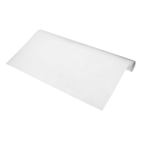 Homoyoyo 2 Stück PVC Lampenschirm Material Breit Weiß mit Filigranem Muster Lichtblockierend Augenschonend für Diy Lampenschirm Herstellung und Wand oder Tischlampen von Homoyoyo