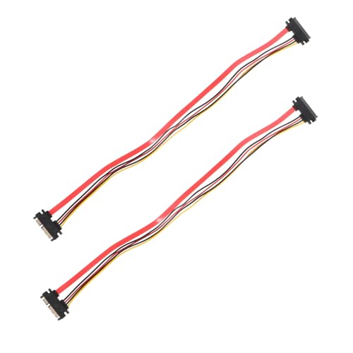 Homoyoyo 2 Stück Pin Power Verlängerungskabel Adapterkabel Männlich zu Weiblich Hard Disk und Optical Drive Stromkabel für Mainboard Erweiterung Computer Ersatzkabel von Homoyoyo