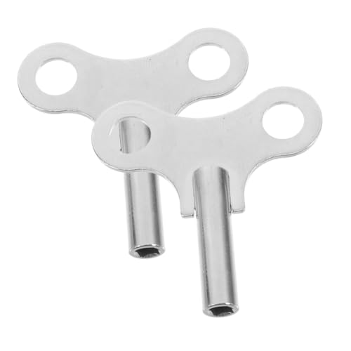 Homoyoyo 2 Stück Präzise Stahl Aufziehschlüssel für Großvateruhr und Wanduhr Mechanismus Ergonomischer Rutschfester Griff Kompakt und Langlebig für DIY Reparatur und Ersatz Homoyoyo 2 Stück Präzise Stahl Aufziehschlüssel für Großvateruhr und Wanduhr Mechanismus Ergonomischer Rutschfester Griff Kompakt und Langlebig für DIY Reparatur und Ersatz von Homoyoyo