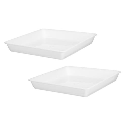 Homoyoyo 2stücke Pflanzuntersetzer Aus Kunststoff Quadratischer Topfuntersetzer Pflanzwasseruntersetzer Blumentopfboden Wasserauffangschale Für Topfpflanzen Untersetzer Für Pflanzschalen Homoyoyo 2stücke Pflanzuntersetzer Aus Kunststoff Quadratischer Topfuntersetzer Pflanzwasseruntersetzer Blumentopfboden Wasserauffangschale Für Topfpflanzen Untersetzer Für Pflanzschalen von Homoyoyo