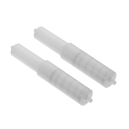 Homoyoyo 2 Stück Retractable Papierrollen Halter für Toilettenpapier Federbelastete Halterung für Badezimmer und Hotels und Praktisch Einfache Montage ohne Bohren von Homoyoyo