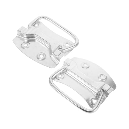 Homoyoyo 2 Stück Robuster Eisen Ringgriffe für Werkzeugkiste und Truhe Schwere Metallzuggriffe Bogenförmige Hebegriffe Einfache Montage Langlebig und Stilvoll für Schrank und Kisten Homoyoyo 2 Stück Robuster Eisen Ringgriffe für Werkzeugkiste und Truhe Schwere Metallzuggriffe Bogenförmige Hebegriffe Einfache Montage Langlebig und Stilvoll für Schrank und Kisten von Homoyoyo