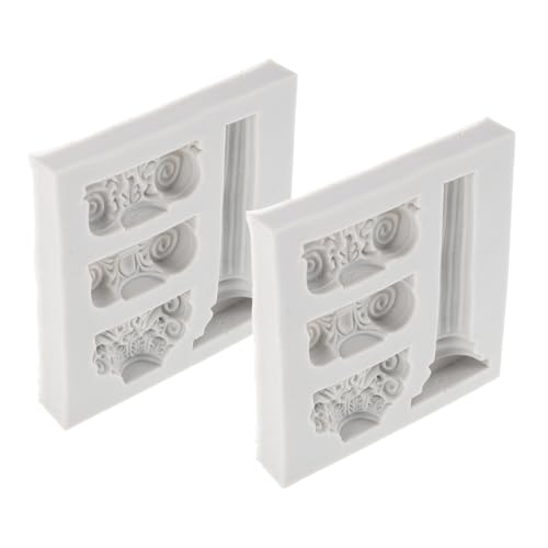 Homoyoyo 2stücke Römische Säulenform Aus Silikon Marmor Cupcake-dekoration Kuchenrandform Römische Fondantform Tonkuchenform Kuchendekoration Säulenform Dekorform Cupcake-dekorform Kuchende Homoyoyo 2stücke Römische Säulenform Aus Silikon Marmor Cupcake-dekoration Kuchenrandform Römische Fondantform Tonkuchenform Kuchendekoration Säulenform Dekorform Cupcake-dekorform Kuchende von Homoyoyo