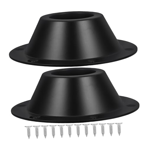Homoyoyo 2 Stück Rv Tischsockel Schwarz Robuste Flanschhalterung Stabile Montageplatte mit Schrauben Vielseitig für Wohnmobil Boot und Camper Einfache Installation Langlebige Tischbeinbasis Homoyoyo 2 Stück Rv Tischsockel Schwarz Robuste Flanschhalterung Stabile Montageplatte mit Schrauben Vielseitig für Wohnmobil Boot und Camper Einfache Installation Langlebige Tischbeinbasis von Homoyoyo