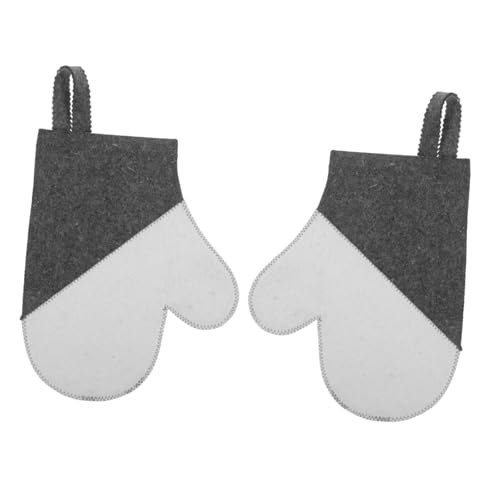 Homoyoyo 2stücke Wärmeisolierende Saunahandschuhe Aus Filz Bequeme Thermalhandschuhe Für Damen Wärmespeichernde Isolierhandschuhe Für Sauna Und Dampfbad Wasserabsorbierende Homoyoyo 2stücke Wärmeisolierende Saunahandschuhe Aus Filz Bequeme Thermalhandschuhe Für Damen Wärmespeichernde Isolierhandschuhe Für Sauna Und Dampfbad Wasserabsorbierende von Homoyoyo