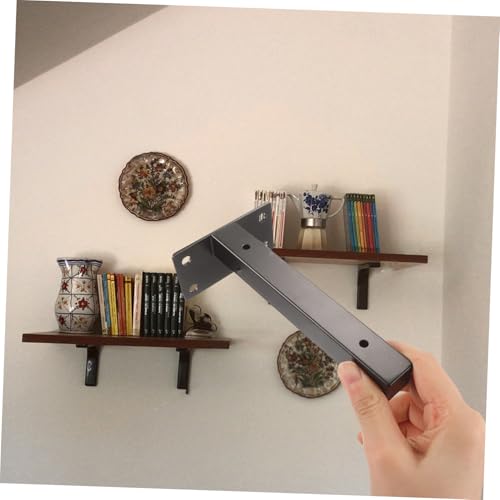 Homoyoyo 2 Stück Schwerlast Edelstahl Wandhalterung Metall Regalbodenträger Schwebende Einbaubügel für Bücher Pflanzen Werkstatt Küche Badezimmer Homoyoyo 2 Stück Schwerlast Edelstahl Wandhalterung Metall Regalbodenträger Schwebende Einbaubügel für Bücher Pflanzen Werkstatt Küche Badezimmer von Homoyoyo