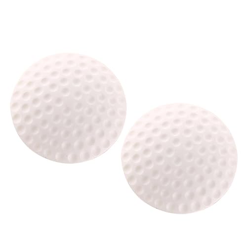 Homoyoyo 2 Stück Selbstklebende Türgriffpuffer Wandstopper Weißer Wandschutz für Türgriffe Möbel und Ecken Elastisch und Geräuschdämpfend Geeignet für Verschiedene Oberflächen von Homoyoyo