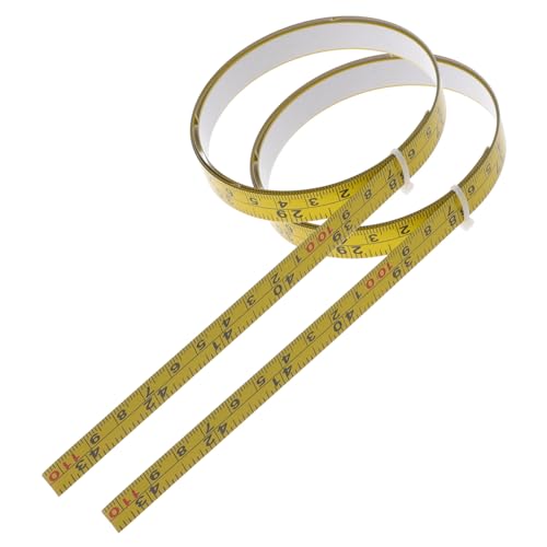 Homoyoyo 2 Stück Selbstklebendes Maßband Klebendes Messband mit Klarer Einteilung Haftendes Lineal für Werkbänke Holzbearbeitung Nähmaschinen und Werkstattmessungen Homoyoyo 2 Stück Selbstklebendes Maßband Klebendes Messband mit Klarer Einteilung Haftendes Lineal für Werkbänke Holzbearbeitung Nähmaschinen und Werkstattmessungen von Homoyoyo