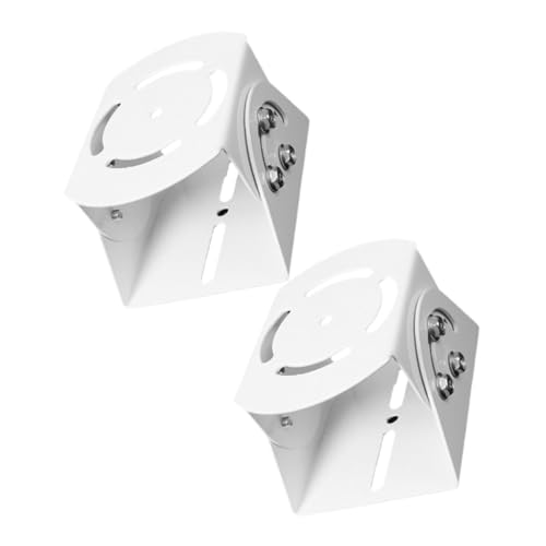 Homoyoyo 2 Stück Sicherheitskamerahalterung Wandmontage Verstellbarer Kameraständer aus Robustem Metall für Überwachungskamera Halterung von Homoyoyo