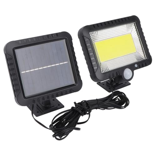 Homoyoyo 2 Stück Solar Außenwandleuchte mit Bewegungsmelder für Garten und Straßen Einstellbare Praktische Sensorlampe für Außenbereiche von Homoyoyo
