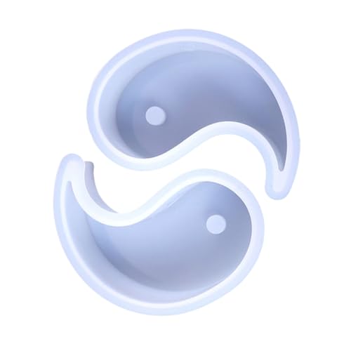 Homoyoyo 2 Stück Tai Chi Silikonform für Kerzengießen und Seifenherstellung Flexible Wiederverwendbare DIY Formen für Aromatherapie Kerzen Geruchslose Pflegeleichte Handwerksmoulds Homoyoyo 2 Stück Tai Chi Silikonform für Kerzengießen und Seifenherstellung Flexible Wiederverwendbare DIY Formen für Aromatherapie Kerzen Geruchslose Pflegeleichte Handwerksmoulds von Homoyoyo