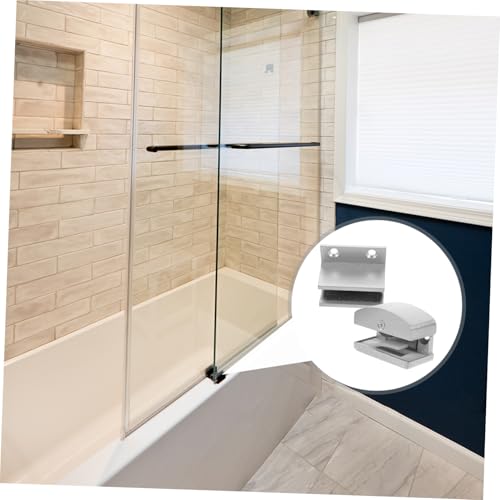 Homoyoyo 2 Stück Teiliges Aluminiumlegierung Bodenführung für Glasschiebetür Dusche Verschleißfest mit Anti reibungs Belastbar Stabilisiert Schwingende Duschtüren Ersatzteil für Homoyoyo 2 Stück Teiliges Aluminiumlegierung Bodenführung für Glasschiebetür Dusche Verschleißfest mit Anti reibungs Belastbar Stabilisiert Schwingende Duschtüren Ersatzteil für von Homoyoyo