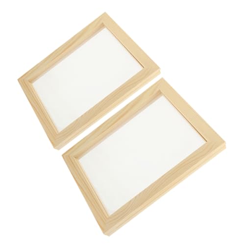 Homoyoyo 2stücke Holzrahmen Mit Sieb Für Papierherstellung DIY Papier Handwerk Form Werkzeug Für Traditionelle Papierherstellungsmethode Homoyoyo 2stücke Holzrahmen Mit Sieb Für Papierherstellung DIY Papier Handwerk Form Werkzeug Für Traditionelle Papierherstellungsmethode von Homoyoyo