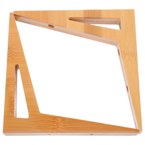 Homoyoyo 2 Stück Teiliges Dreieck-holzregalhalter- Wandmontierte DIY Regalstützen aus Stabilem Holz Rustikale Dekorative Halterungen für Wohnzimmer Büro Schlafzimmer Einfache Installation Homoyoyo 2 Stück Teiliges Dreieck-holzregalhalter- Wandmontierte DIY Regalstützen aus Stabilem Holz Rustikale Dekorative Halterungen für Wohnzimmer Büro Schlafzimmer Einfache Installation von Homoyoyo