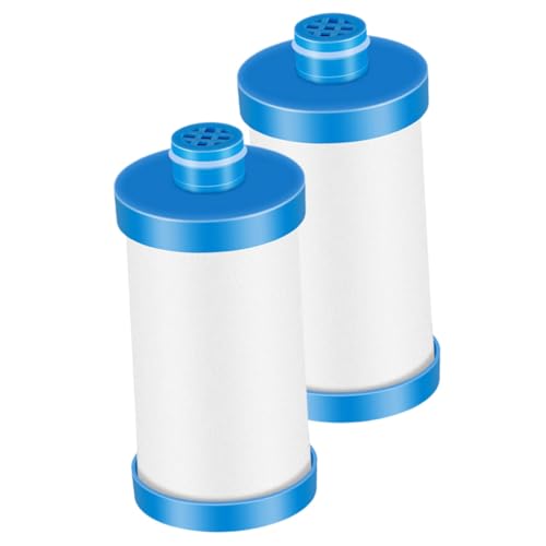 Homoyoyo 2 Stück Teiliges Duschkopf Wasserfilter Universeller Wasserhahn Vorfilter Kalkschutz und Partikelfilter Einfache Installation Langlebiges Material Geeignet für Waschmaschine und von Homoyoyo
