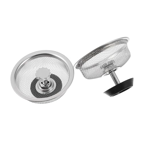 Homoyoyo 2 Stück Teiliges Edelstahl Spülbeckensieb mit Griff Feines Netz Abflusssieb für Küchen und Utility Sink Installieren Passend Schützt vor und Rückständen Homoyoyo 2 Stück Teiliges Edelstahl Spülbeckensieb mit Griff Feines Netz Abflusssieb für Küchen und Utility Sink Installieren Passend Schützt vor und Rückständen von Homoyoyo