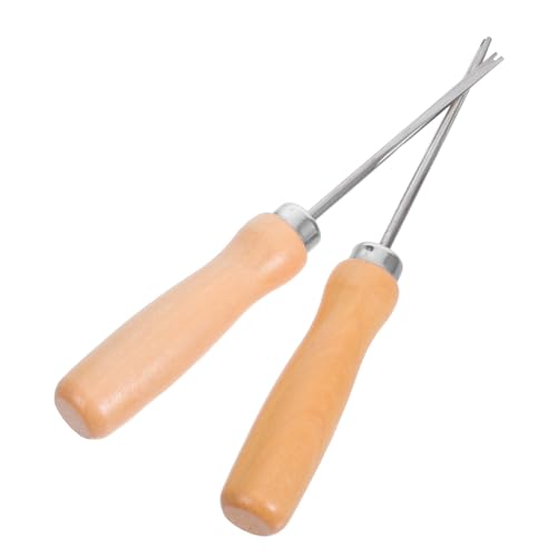 Homoyoyo 2 Stück Teiliges Füllwerkzeug für Stoffpuppen mit Langem Holzgriff Leichtes Diy-nähzubehör für Präzises Befüllen von Kuscheltieren und Kissen Vielseitig für Kleine und Große von Homoyoyo