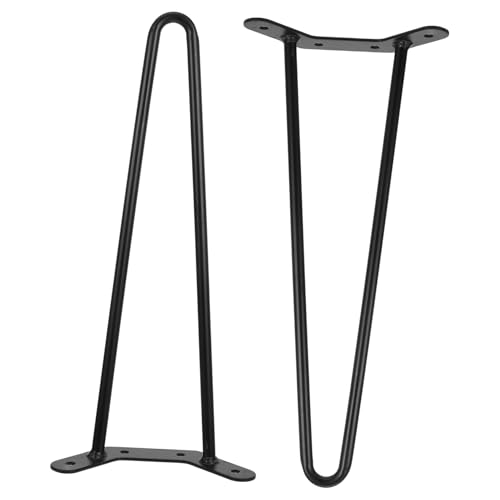 Homoyoyo 2 Stück Teiliges Hairpin Tischbeine aus Verschleißfestem Material Glatte Oberfläche Einfache Montage Stabile Möbelbeine für Beistelltisch Couchtisch Bank Schreibtisch Dunkles Homoyoyo 2 Stück Teiliges Hairpin Tischbeine aus Verschleißfestem Material Glatte Oberfläche Einfache Montage Stabile Möbelbeine für Beistelltisch Couchtisch Bank Schreibtisch Dunkles von Homoyoyo
