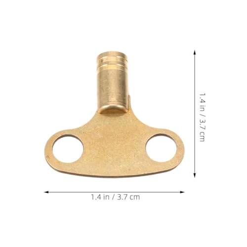Homoyoyo 2 Stück Teiliges Kupfer Heizkörperschlüssel Radiator Bleed Key Ventil Entlüftungsschlüssel für Wohnwagen Heizkörper Ventil Zubehör Einfache Installation Langlebig Homoyoyo 2 Stück Teiliges Kupfer Heizkörperschlüssel Radiator Bleed Key Ventil Entlüftungsschlüssel für Wohnwagen Heizkörper Ventil Zubehör Einfache Installation Langlebig von Homoyoyo