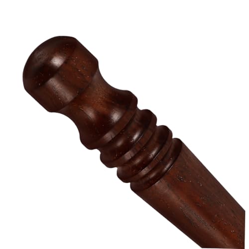 Homoyoyo 2 Stück Teiliges Leder Burnisher aus Robustem Holz Ergonomische Griffgestaltung für Komfortables Polieren Langlebiger Handwerks Burnishing Stab zur Kantenbearbeitung und Glättung von Homoyoyo