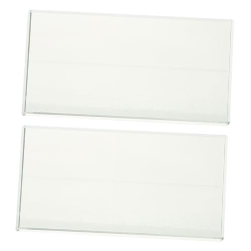 Homoyoyo 2 Stück Teiliges Leder burnishing Robustem Glas Praktisches DIY lederfinish Tool Kompakt Leicht und Langlebig für Präzises Lederart Handwerk Homoyoyo 2 Stück Teiliges Leder burnishing Robustem Glas Praktisches DIY lederfinish Tool Kompakt Leicht und Langlebig für Präzises Lederart Handwerk von Homoyoyo