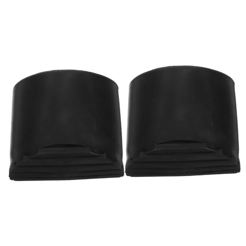 Homoyoyo 2 Stück Teiliges Leiterfußkappen Gummipads Rutschfest Schutz für Verlängerungsleiter Fußmatten Bodenschutz Schwarz Homoyoyo 2 Stück Teiliges Leiterfußkappen Gummipads Rutschfest Schutz für Verlängerungsleiter Fußmatten Bodenschutz Schwarz von Homoyoyo