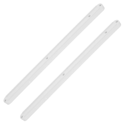 Homoyoyo 2 Stück Teiliges Set Seitlich Montierte Kunststoff Schubladenschienen Geräuschlos Gleitende Schubladenführung Reibungsarme Kunststoff Gleitschienen für Möbel und Schränke Weiß Homoyoyo 2 Stück Teiliges Set Seitlich Montierte Kunststoff Schubladenschienen Geräuschlos Gleitende Schubladenführung Reibungsarme Kunststoff Gleitschienen für Möbel und Schränke Weiß von Homoyoyo