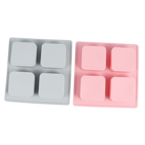 Homoyoyo 2 Stück Teiliges Silikon Seifenform Hohlraum Flexible Lebensmittelechte DIY Seifen Kuchenform Antihaftbeschichtet Wiederverwendbar für Handgemachte Seifen Kuchen Desserts Backen Homoyoyo 2 Stück Teiliges Silikon Seifenform Hohlraum Flexible Lebensmittelechte DIY Seifen Kuchenform Antihaftbeschichtet Wiederverwendbar für Handgemachte Seifen Kuchen Desserts Backen von Homoyoyo