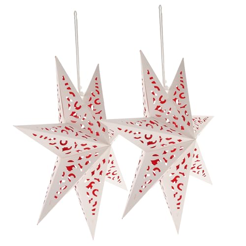 Homoyoyo 2 Stück Teiliges Sternförmige Papierlaternenabdeckung Leichtes Langlebiges Party Dekorations überzug für Beleuchtete Laternen für Festliche Stimmung und Nachtlicht Sternenhimmel Homoyoyo 2 Stück Teiliges Sternförmige Papierlaternenabdeckung Leichtes Langlebiges Party Dekorations überzug für Beleuchtete Laternen für Festliche Stimmung und Nachtlicht Sternenhimmel von Homoyoyo