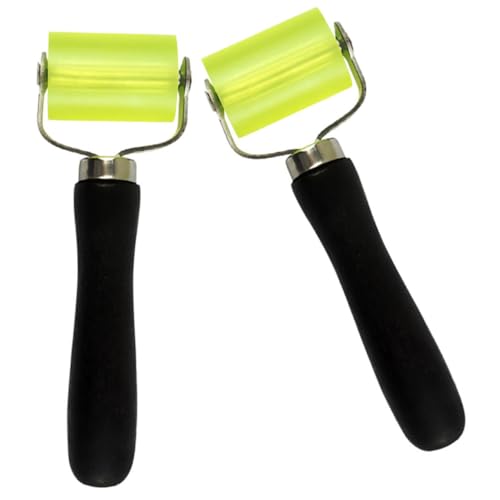 Homoyoyo 2 Stück Teiliges Tapetenglättungs werkzeug Langlebige Ergonomische Andrückrolle mit Leichtlaufendem Kugellager Wiederverwendbar für Blasenfreie Wandtapeten Energiesparend und Homoyoyo 2 Stück Teiliges Tapetenglättungs werkzeug Langlebige Ergonomische Andrückrolle mit Leichtlaufendem Kugellager Wiederverwendbar für Blasenfreie Wandtapeten Energiesparend und von Homoyoyo