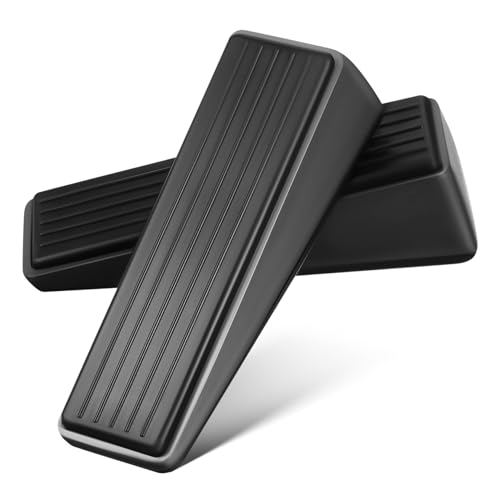 Homoyoyo 2 Stück Teiliges Türstopper aus Robustem Zinklegierung Rutschfeste Türkeile für Boden Vielseitig Einsetzbar für Wohn und Geschäftstüren Stabiler Wand und Bodenschutz Hält Türen von Homoyoyo