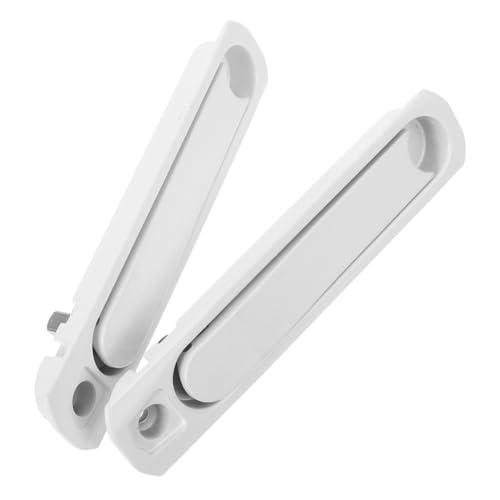 Homoyoyo 2 Stück Teiliges Verdeckte Schiebefenstergriffe aus Zinklegierung Unsichtbare Kindersichere Fenstergriff-ersatzteile für Balkontüren Minimalistisches Design für Küche und von Homoyoyo