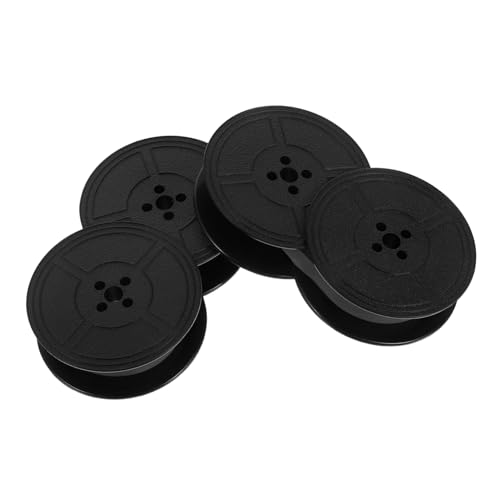 Homoyoyo 2 Stück Teiliges Vintage Schreibmaschinen Farbband Doppelspule Schwarz Langlebiges Manuelles Tintenband für Klassische Mechanische Schreibmaschinen Geeignet für Büro Schule und von Homoyoyo
