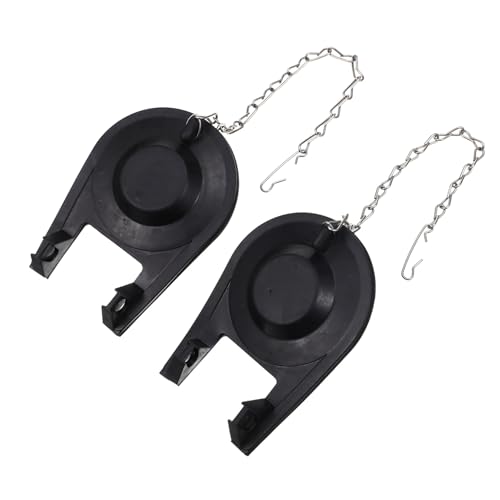 Homoyoyo 2 Stück Toiletten Spülventil Stopfen aus Langlebigem Gummi Wassersparend Ersatzteil für Wc spülkasten Einfach zu Montierender Ablaufventilverschluss Geeignet für Haushalts von Homoyoyo