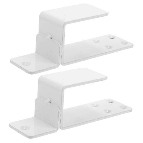 Homoyoyo 2 Stück Türbarrikadenhalter aus Weißem Verstärktem mit Stabilem Wissenschaftlich Konstruiertem Design für Sichere Türabsperrung Einfache Montage Einsetzbar für Haus Scheune und Homoyoyo 2 Stück Türbarrikadenhalter aus Weißem Verstärktem mit Stabilem Wissenschaftlich Konstruiertem Design für Sichere Türabsperrung Einfache Montage Einsetzbar für Haus Scheune und von Homoyoyo