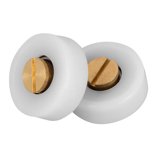 Homoyoyo 2 Stück U Groove Pulley für Fenster und Schiebetüren Aluminium Legierung Robust und Tragfähig für Bildschirminstallationen und Einfache Handhabung von Homoyoyo