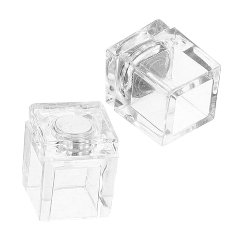 Homoyoyo 2 Stück Unsichtbare Magnetlatch für Haustiertüren Transparentes Design für Schränke und Glasvitrinen Geräuschlose Schließfunktion Homoyoyo 2 Stück Unsichtbare Magnetlatch für Haustiertüren Transparentes Design für Schränke und Glasvitrinen Geräuschlose Schließfunktion von Homoyoyo