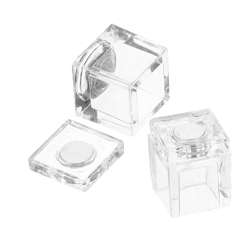 Homoyoyo 2 Stück Unsichtbarer Haustier Türverschluss mit Magnet Transparentes Magnetverschluss für Schränke Kleiderschränke von Homoyoyo