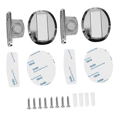 Homoyoyo 2 Stück Unsichtbarer Türstopper aus Robustem Mattiertem Zinklegierung mit Magnetischem Halter ohne Bohren Selbstklebend und Verschraubbar für Schlafzimmer Küche und Bad Geeignet Homoyoyo 2 Stück Unsichtbarer Türstopper aus Robustem Mattiertem Zinklegierung mit Magnetischem Halter ohne Bohren Selbstklebend und Verschraubbar für Schlafzimmer Küche und Bad Geeignet von Homoyoyo