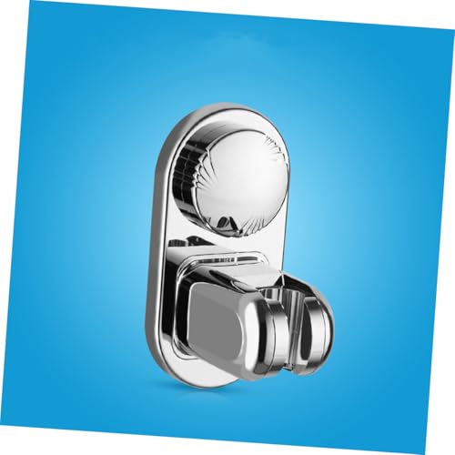 Homoyoyo 2 Stück Vakuum Saugnapf Duschkopfhalterung ohne Bohren Verstellbarer Duschkopfständer mit Silikon Saugnapf Wiederverwendbar Geeignet für Badezimmerwand Tür Glas Badewanne von Homoyoyo