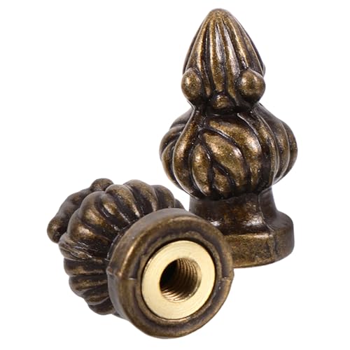 Homoyoyo 2 Stück Vintage Lampenknöpfe Dekorative Lampenschirm Schraubknöpfe für Tischlampen und Stehleuchten Klassisches Design Einfach zu Montieren Langlebig Vielseitig für Wohn Homoyoyo 2 Stück Vintage Lampenknöpfe Dekorative Lampenschirm Schraubknöpfe für Tischlampen und Stehleuchten Klassisches Design Einfach zu Montieren Langlebig Vielseitig für Wohn von Homoyoyo