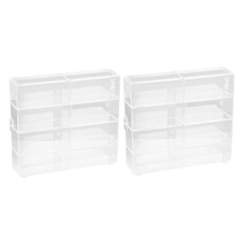 Homoyoyo 2 Stück Vitrine für Modellautos Teiliges mit Fächern und Tür Staubdichter Ausstellungsständer für Sammlerstücke Regal für Autos und Action Figuren Homoyoyo 2 Stück Vitrine für Modellautos Teiliges mit Fächern und Tür Staubdichter Ausstellungsständer für Sammlerstücke Regal für Autos und Action Figuren von Homoyoyo