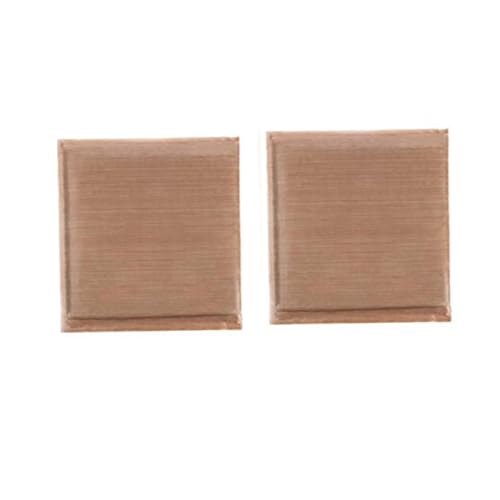 Homoyoyo 2 Stück Wärmepresskissen Teilig Hitzebeständig Wiederverwendbar PTFE Kissen für Wärmepresse Transfer Projekte für Babybekleidung Accessoires Hüte von Homoyoyo
