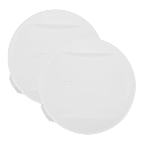 Homoyoyo 2 Stück Wasserdichte Aufputzdose aus Robustem Abs Wetterfeste Elektrische Abzweigdose für Outdoor und Indoor Sichere Kabelverbindung Schutz für Gartenlampen und Verlängerungskabel von Homoyoyo
