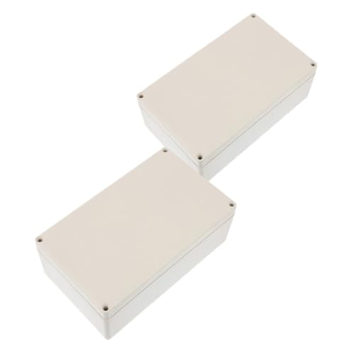 Homoyoyo 2 Stück Wasserdichte Outdoor Elektrobox Robuste Kunststoff verteilerdose für Kabelschutz Wetterfeste Anschlussdose Einsetzbar für Garten und Außenbereich Sichere Strombox Homoyoyo 2 Stück Wasserdichte Outdoor Elektrobox Robuste Kunststoff verteilerdose für Kabelschutz Wetterfeste Anschlussdose Einsetzbar für Garten und Außenbereich Sichere Strombox von Homoyoyo