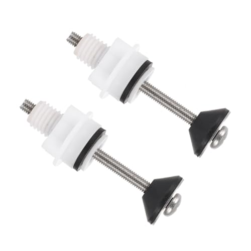 Homoyoyo 2 Stück Wc sitz Befestigungsschrauben aus Robustem Material Langlebige Ersatzteile für Toilettensitze Einfache Montage und Zuverlässiger Halt für Toilettenmodelle Homoyoyo 2 Stück Wc sitz Befestigungsschrauben aus Robustem Material Langlebige Ersatzteile für Toilettensitze Einfache Montage und Zuverlässiger Halt für Toilettenmodelle von Homoyoyo