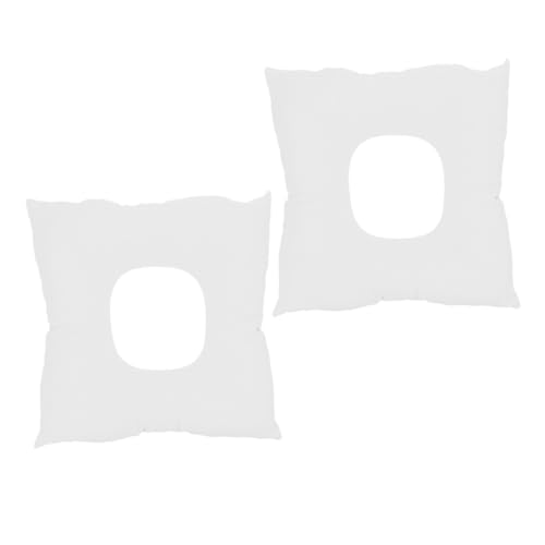 Homoyoyo 2 Stück Weiches Massage Kopfstützenkissen für Gesichtsauflage Atmungsaktiv und Langlebig Weich und Bequem Rutschfestes Design für Massagebett und Spa Salon für Zuhause und von Homoyoyo