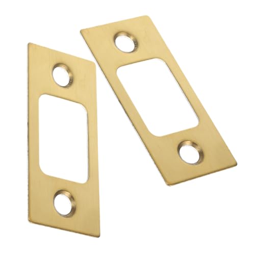 Homoyoyo 2 Stücke Latch Guide Plate für Holzinnentüren Einfache Installation für Sicherheitslösungen im Home Office Verbesserte Schlossfunktionalität Homoyoyo 2 Stücke Latch Guide Plate für Holzinnentüren Einfache Installation für Sicherheitslösungen im Home Office Verbesserte Schlossfunktionalität von Homoyoyo