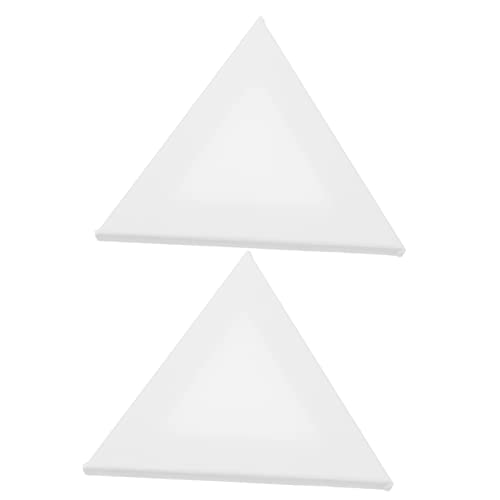 Homoyoyo 2stücke Kreative Zeichentafeln Unregelmäßiger Form Triangel-ölgemälde-Rahmen Aus Acryl Für Schüler Für Acryl Und Ölmalerei Langlebig Und Stabil von Homoyoyo